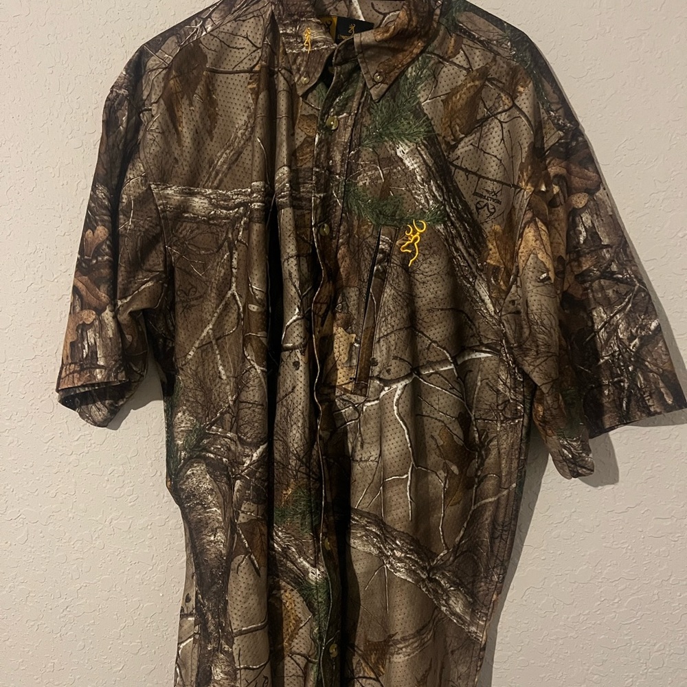 Browning Camouflage Outdoor Shirt